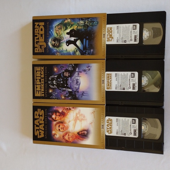 Star Wars Trilogy Special Edition 3 VHS Tapes 1997 Twentieth Century Fox - Picture 2 of 7